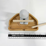 Warrior Natural Wood Ashtray Set