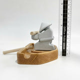 Warrior Natural Wood Ashtray Set