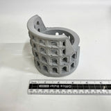 Concrete Candle Holder - Roman Colosseum Light Effect