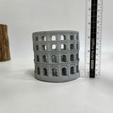 Concrete Candle Holder - Roman Colosseum Light Effect