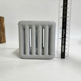 Concrete Candle Holder - Vertical Light Effect (3)