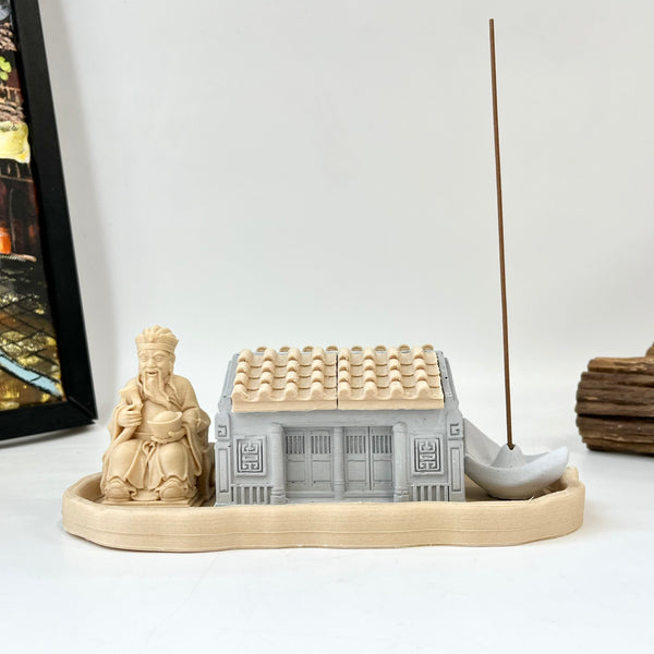 Ancient Serenity Incense Statue Set