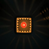 Concrete Candle Holder - Vertical Light Effect (3)
