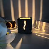 Crack of Light Candle Holder