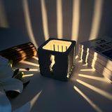 Crack of Light Candle Holder