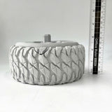 Tire-Shaped Concrete Cigar Ashtray