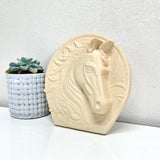 Artistic 3D-Printed Horse Head Wall Art