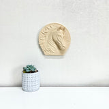 Artistic 3D-Printed Horse Head Wall Art