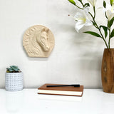 Artistic 3D-Printed Horse Head Wall Art