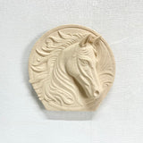 Artistic 3D-Printed Horse Head Wall Art