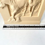 Artistic 3d-Printed War Horse Wall Art