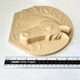 Artistic 3D-Printed Horse Head Wall Art