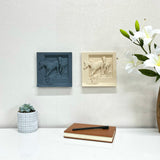 Artistic 3d-Printed War Horse Wall Art