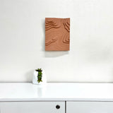 Terraced Rice Field - Inspired Wall Art for Home Décor - Clay-Coated Finish