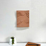Terraced Rice Field - Inspired Wall Art for Home Décor - Clay-Coated Finish