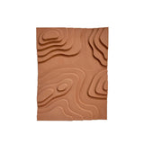 Terraced Rice Field - Inspired Wall Art for Home Décor - Clay-Coated Finish